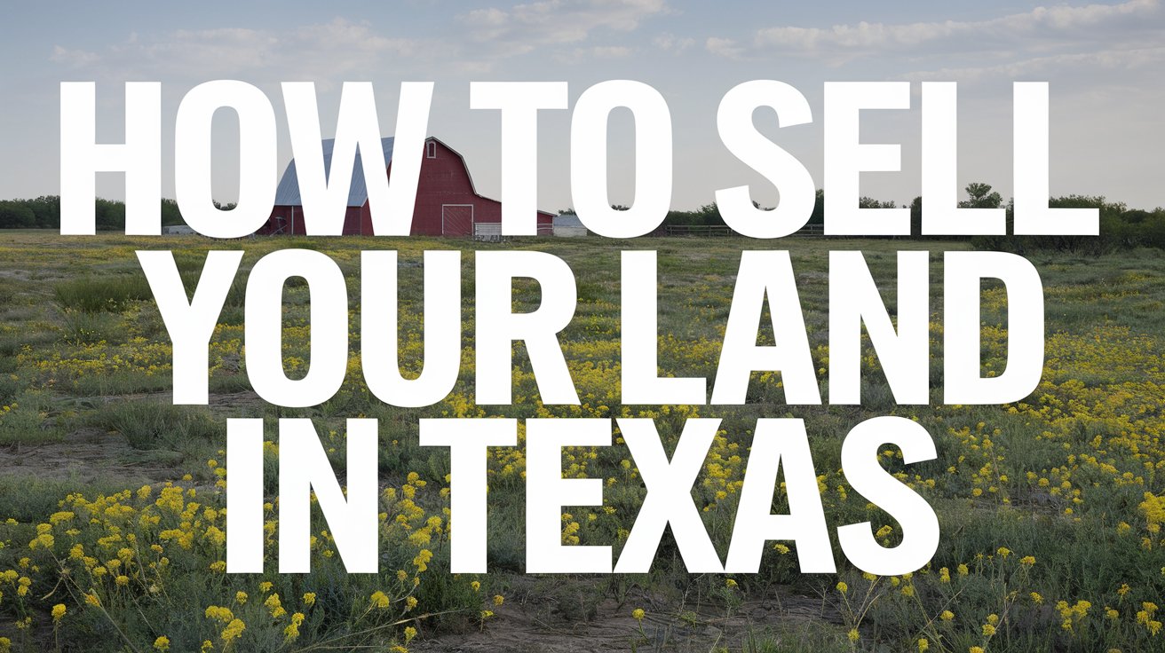 How to Sell Your Land in Texas